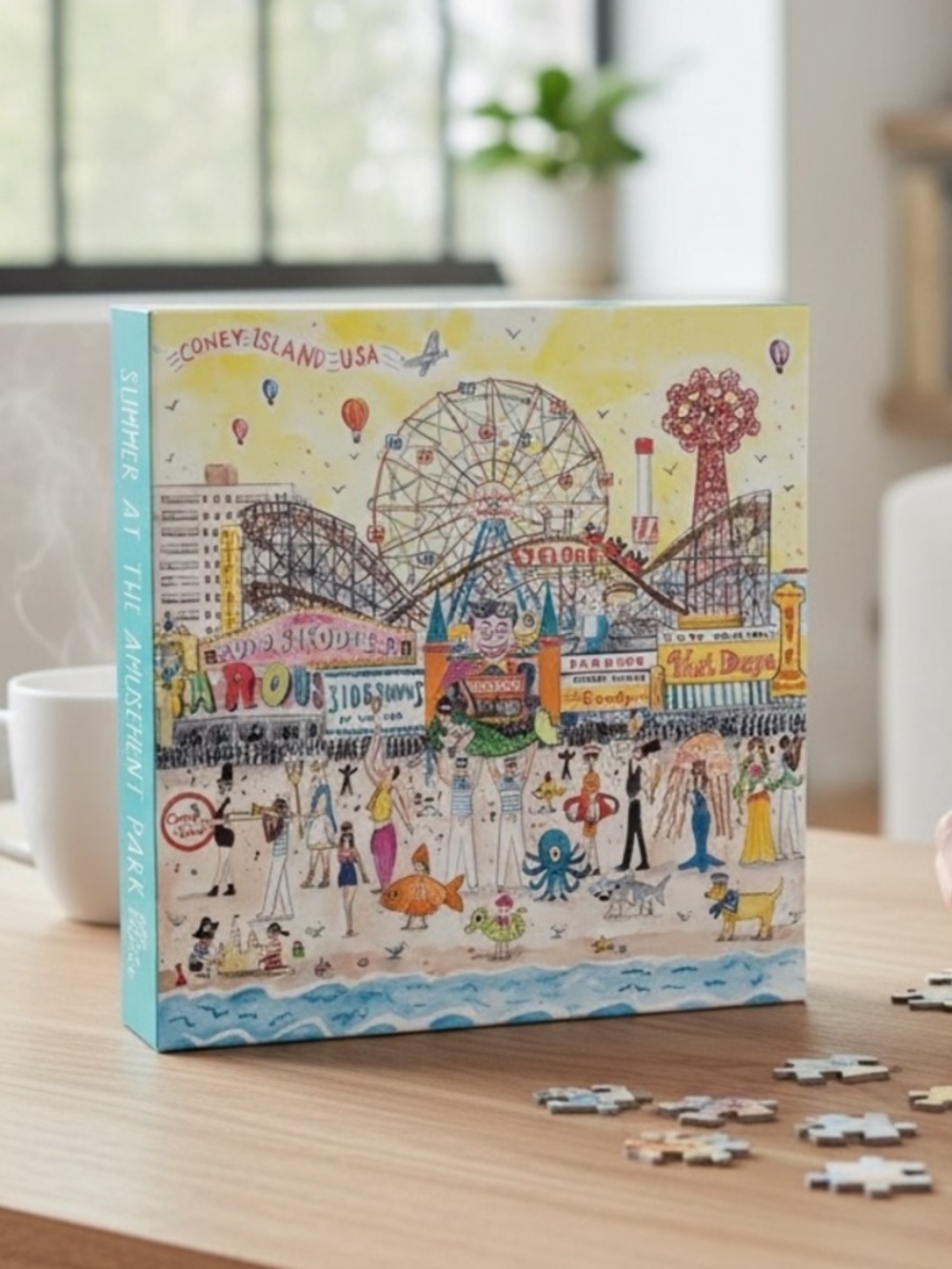 🎡 Michael Storrings Summer At the Amusement Park, 500pc puzzle